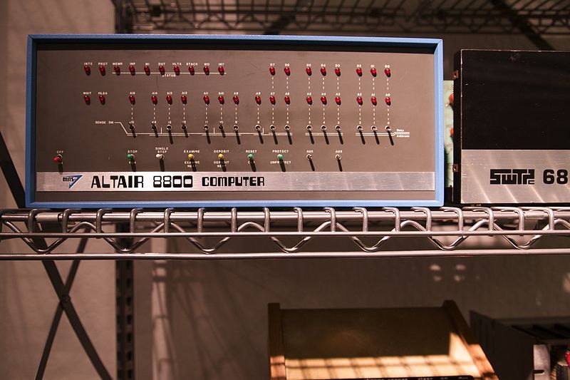 Altair 8800 at the Computer History Museum